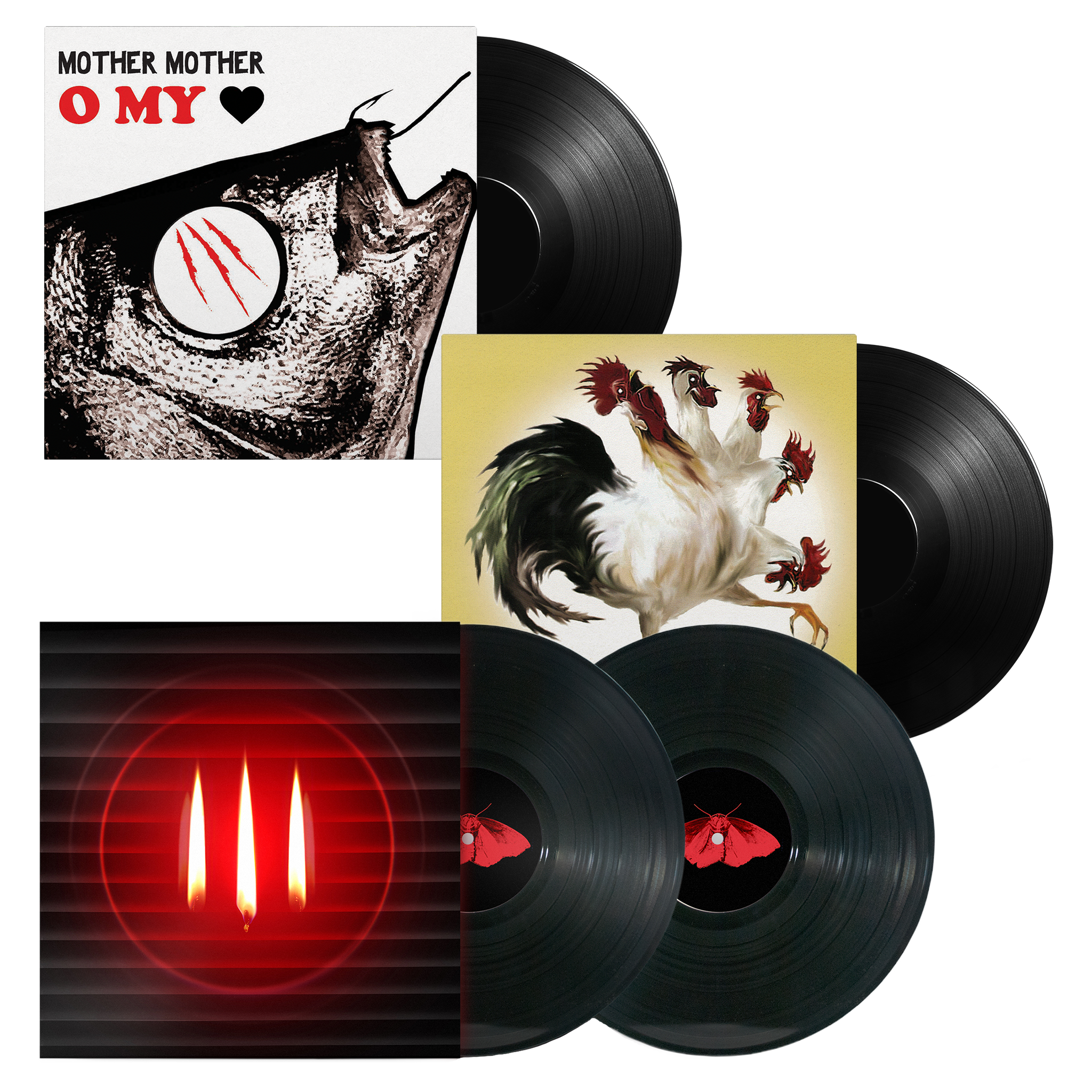 Three Vinyl Bundle