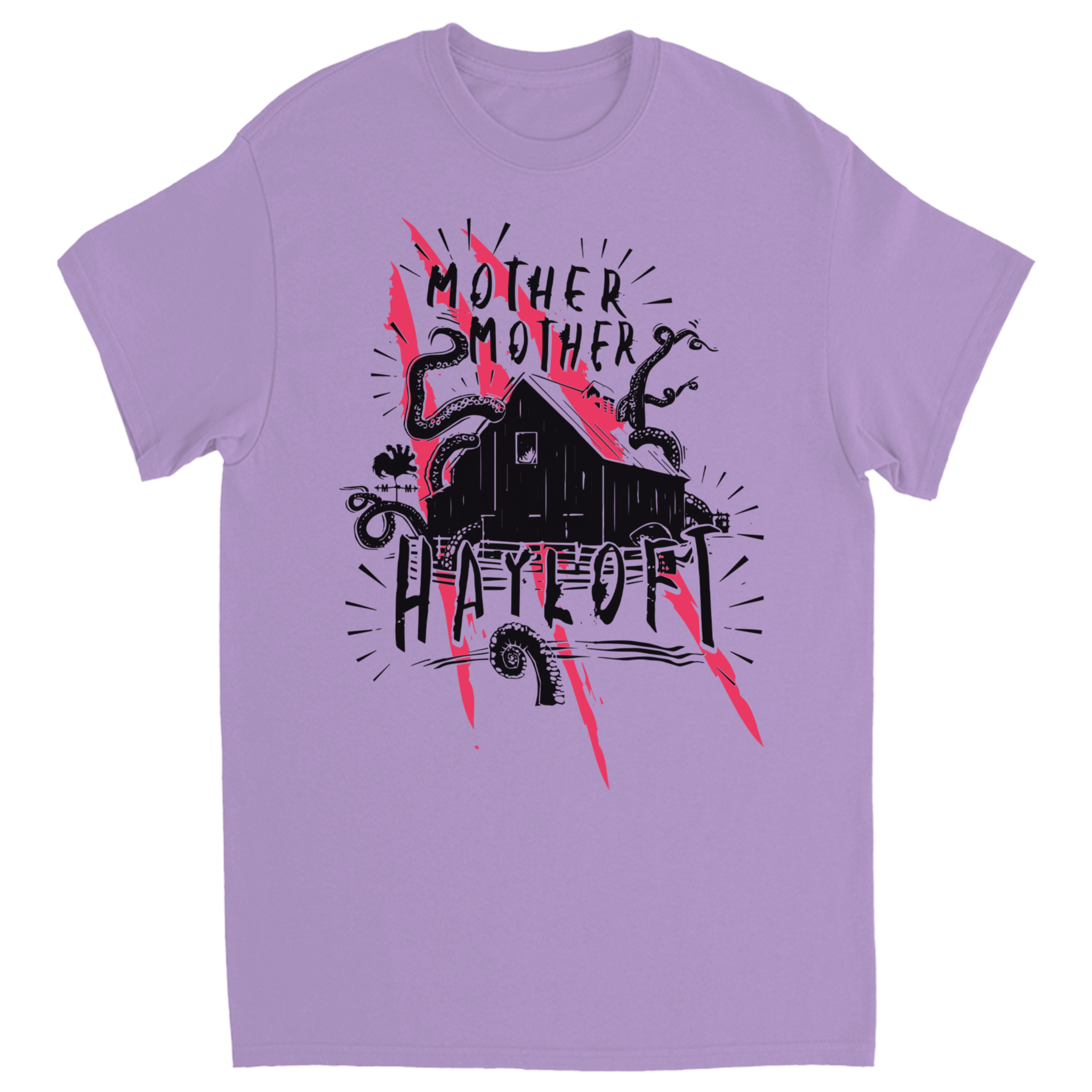 Hayloft II Tee - Purple – Mother Mother Merch Hayloft II Tee - Purple – Mother Mother Merch