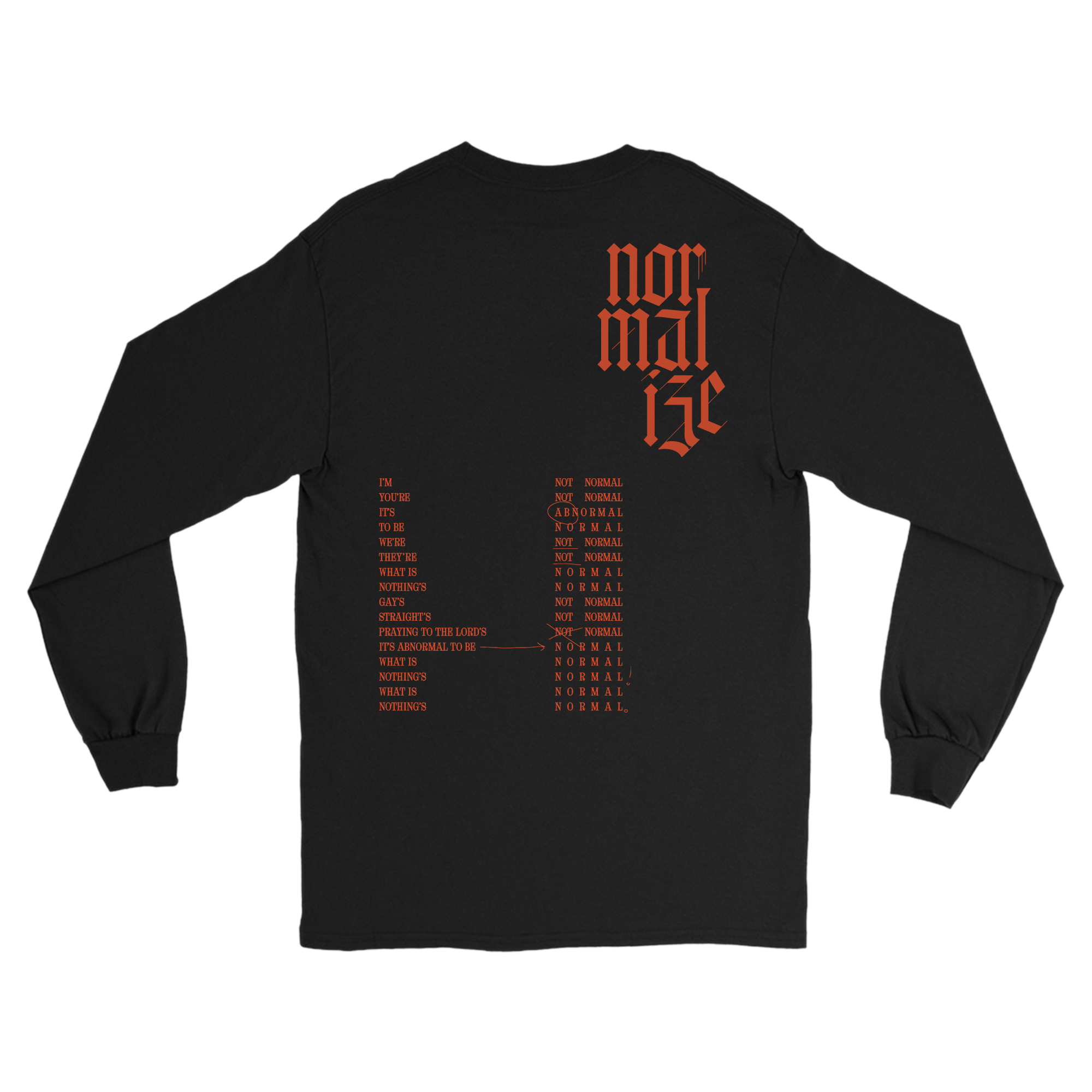 Normalize Long Sleeve Tee