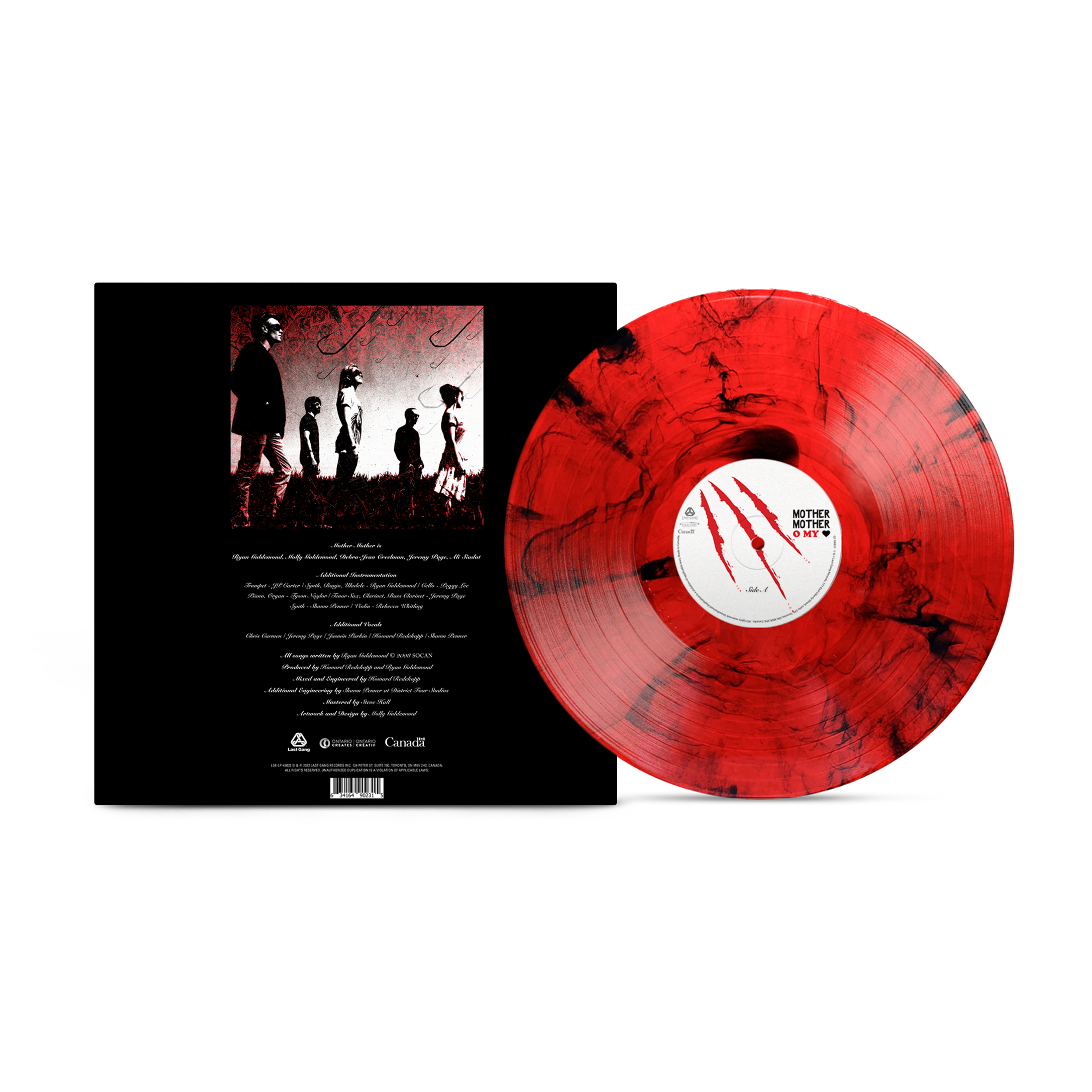 O My Heart Vinyl (Red Swirl Edition)
