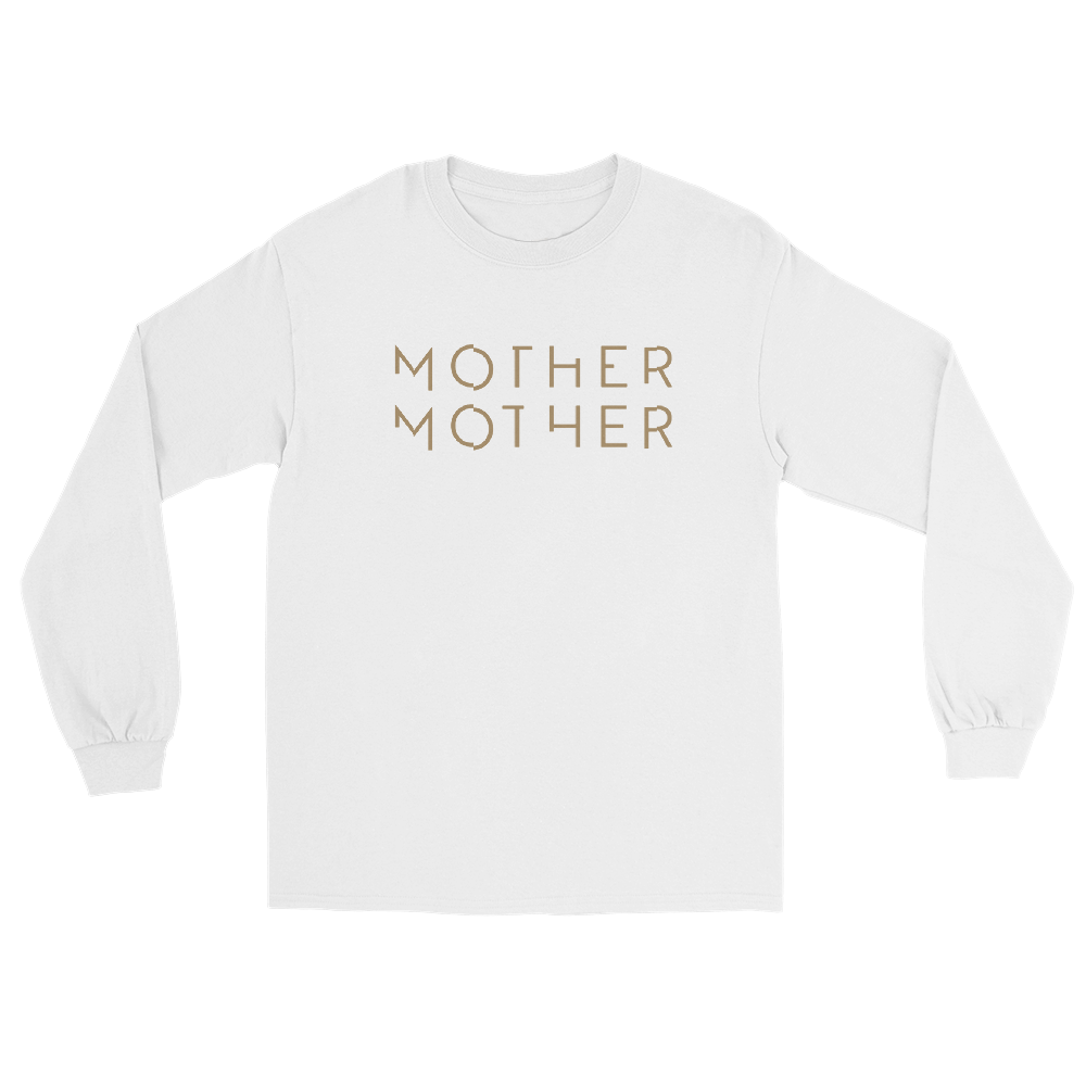 Mother Mother Logo Long Sleeve Tee - White