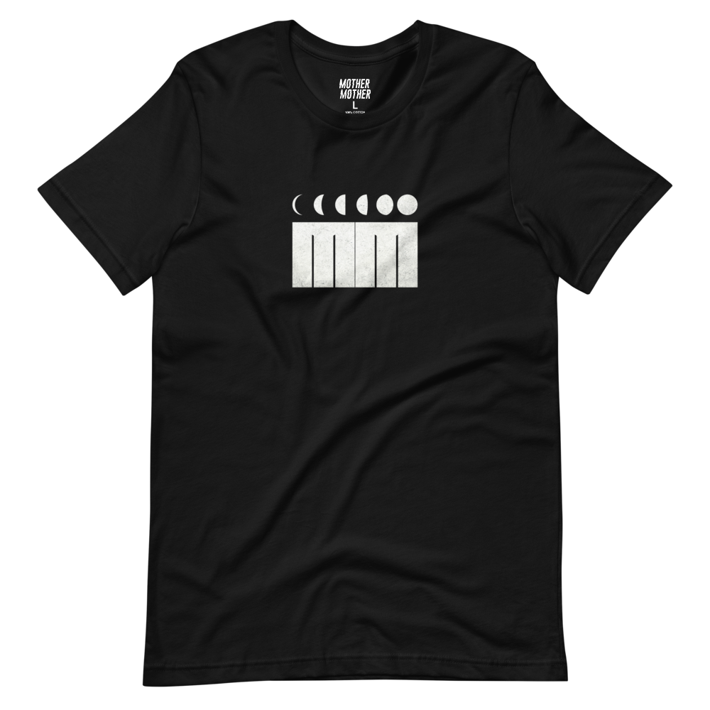 Moon Phase Tee Black - Main Image