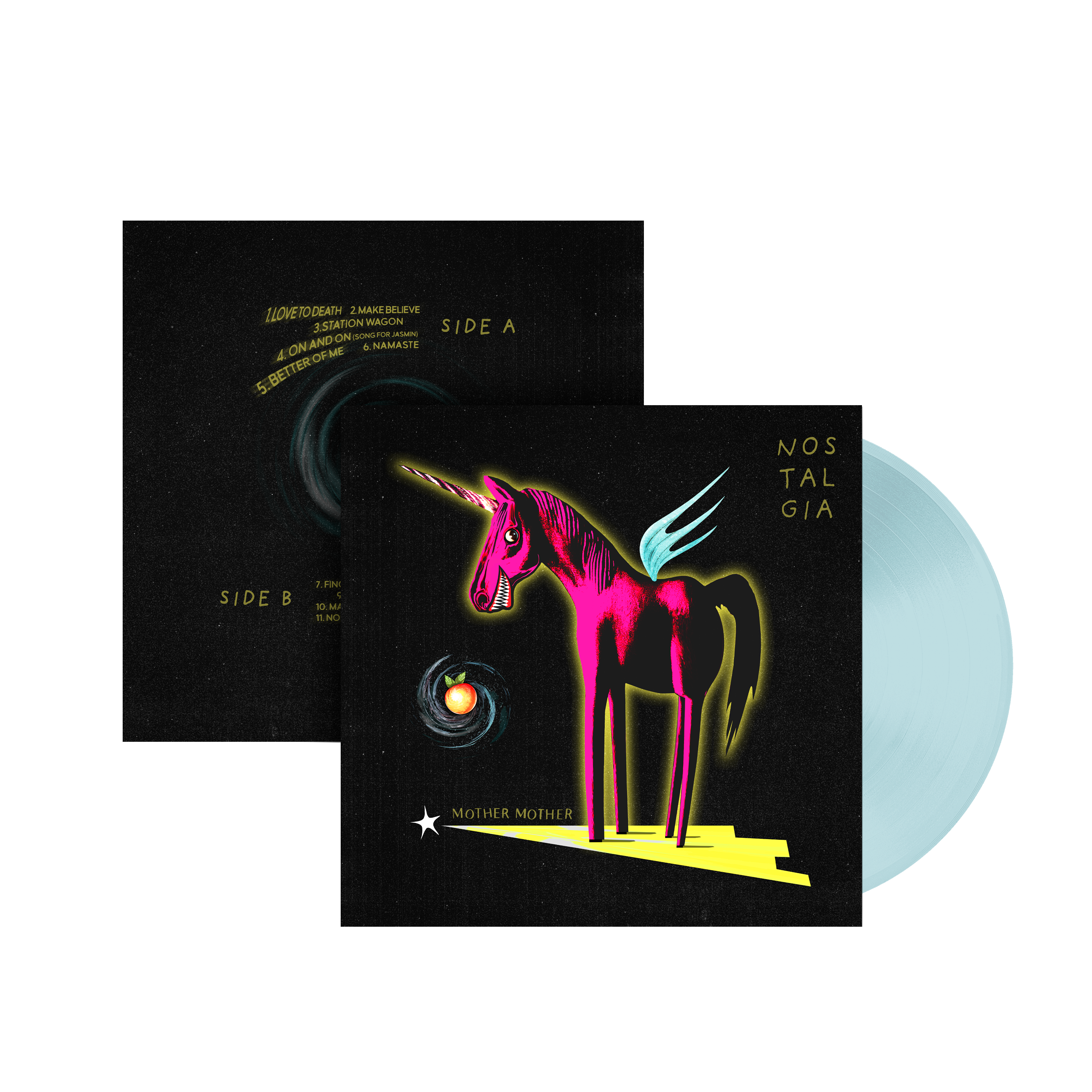 Nostalgia - D2C Translucent Light Blue Vinyl + Signed Insert (limited quantities) (PRE-ORDER)