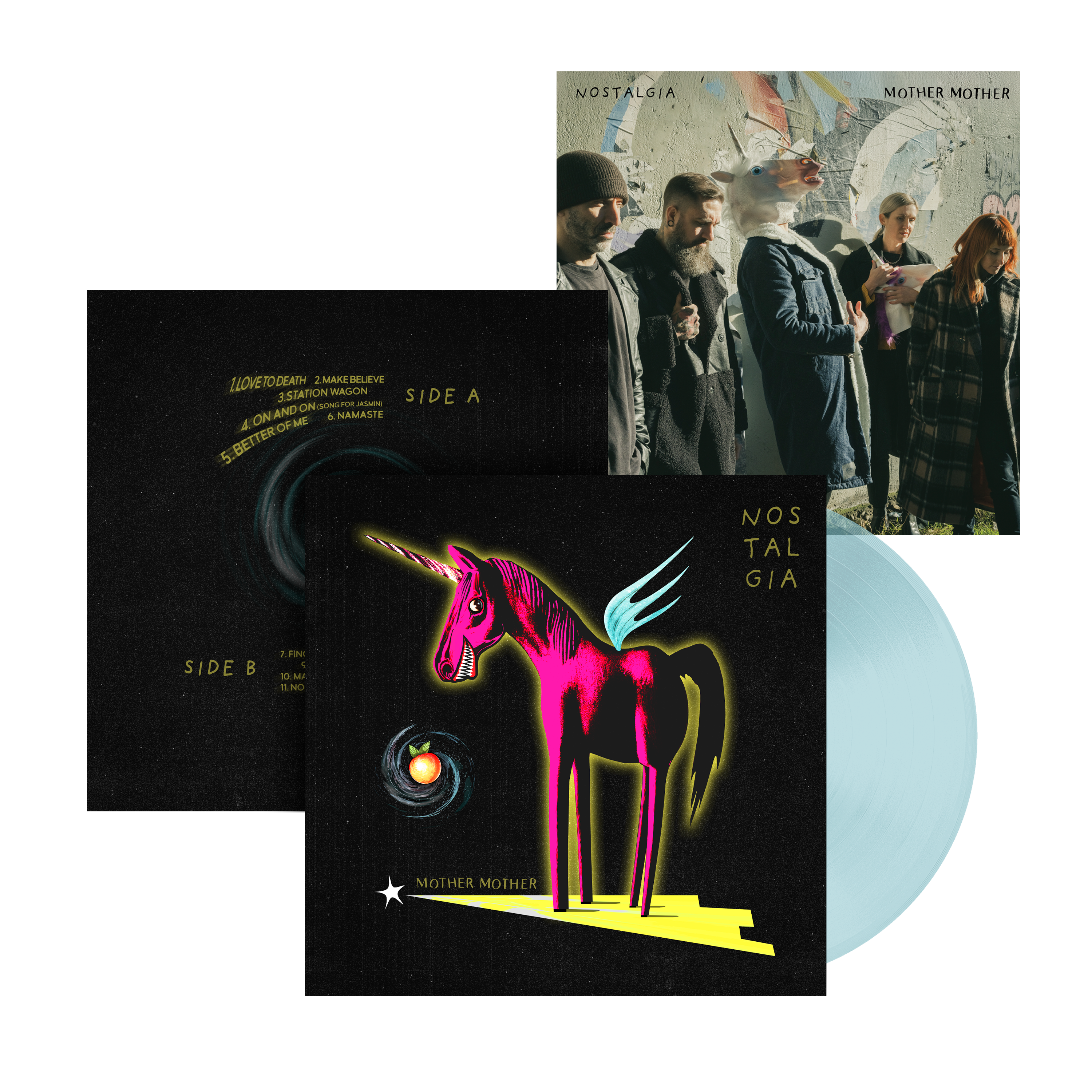 Nostalgia - D2C Translucent Light Blue Vinyl + Signed Insert (limited quantities) (PRE-ORDER)