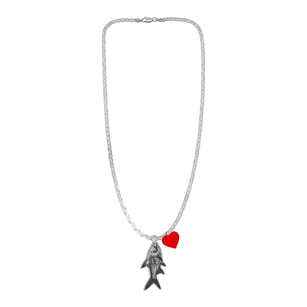 O My Heart Fish Necklace