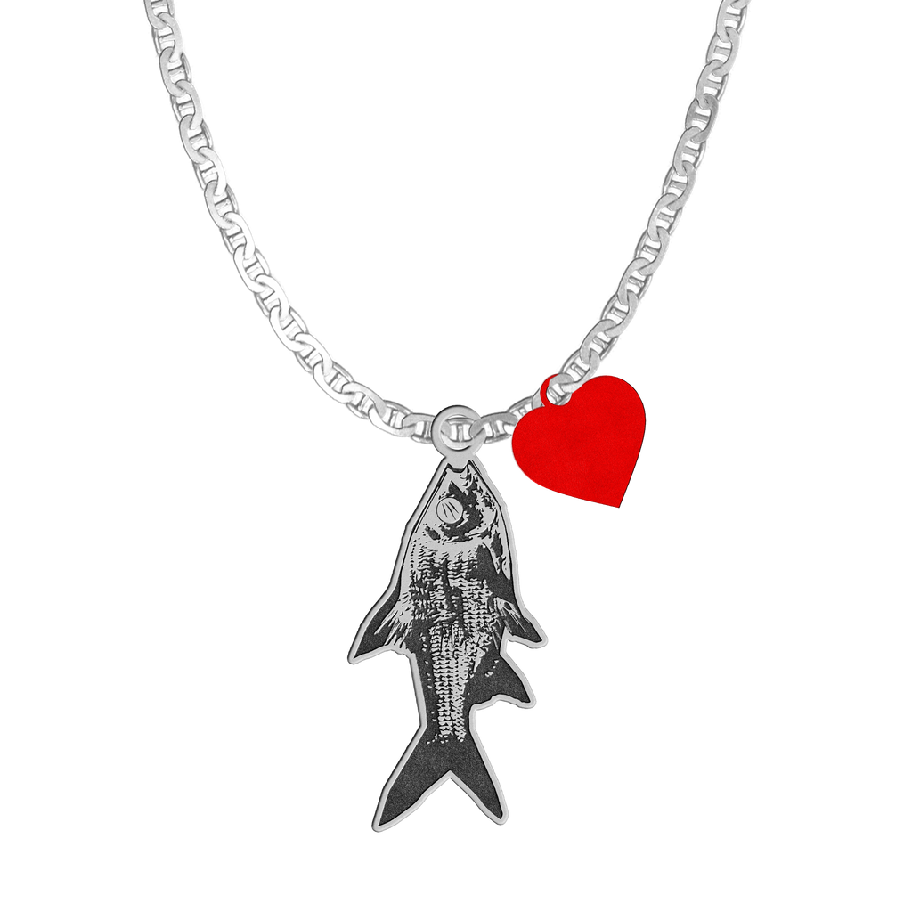 O My Heart Fish Necklace