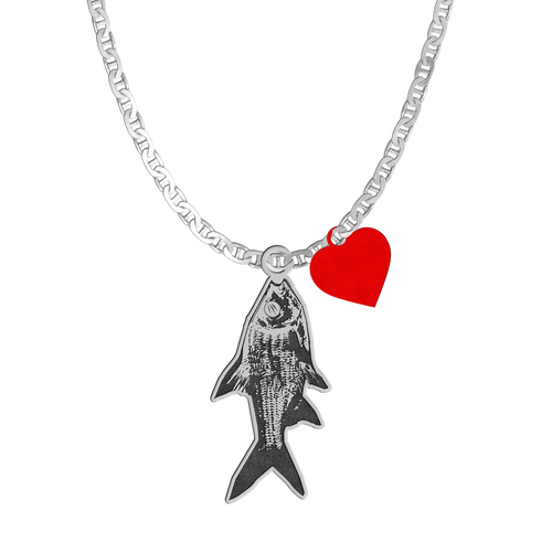 O My Heart Fish Necklace