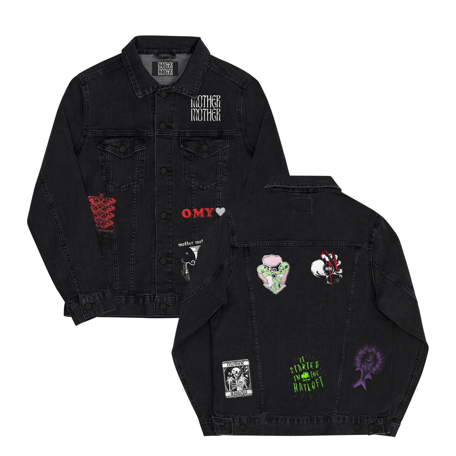 mother - mother ○ KUNG FU DENIM JACKET Patch Denim Jacket