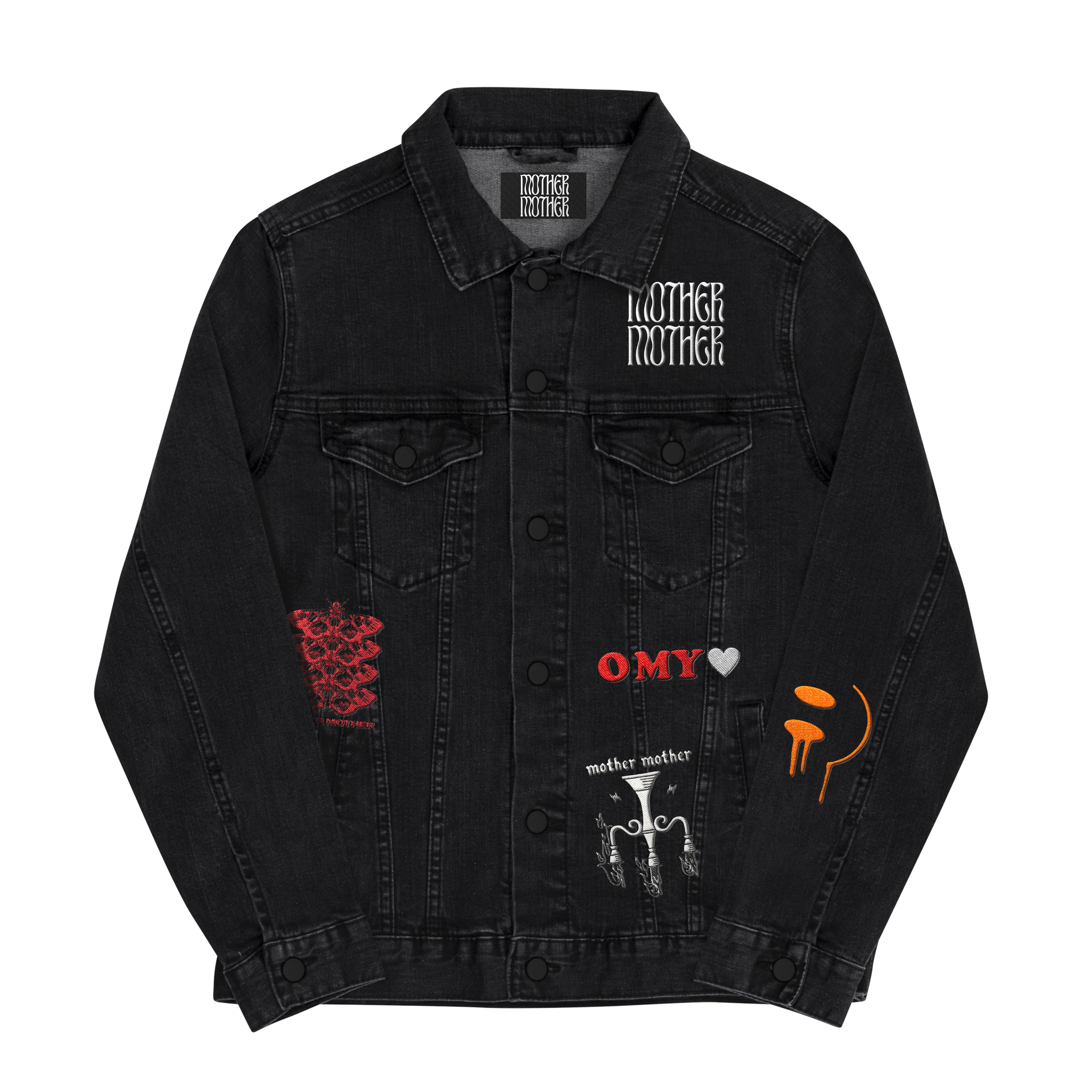 Patch Denim Jacket