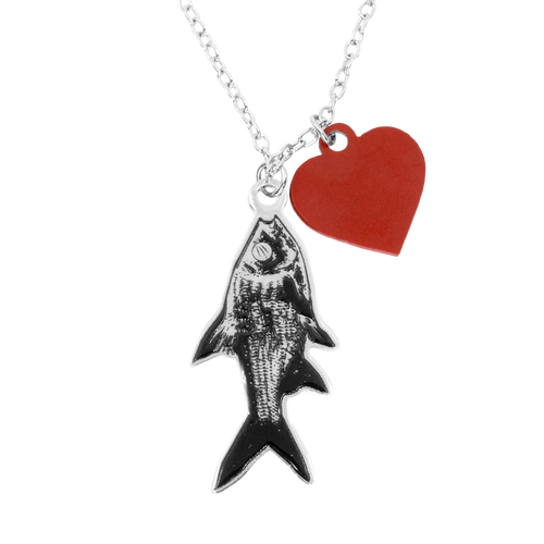 O My Heart Fish Necklace
