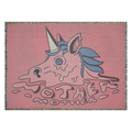 Melting Unicorn Woven Blanket