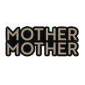 Mother Mother black and gold logo patch