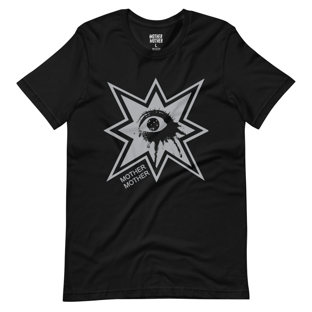 MOTHER「MOTHER ロゴTシャツ（BLACK) L」 Black Eye Tee – Mother Mother Merch
