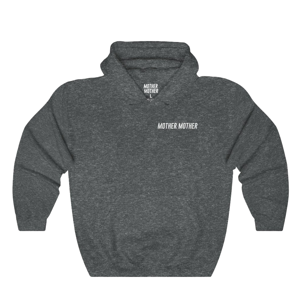 Mother Mother grey Rooster hoodie with white lettering
